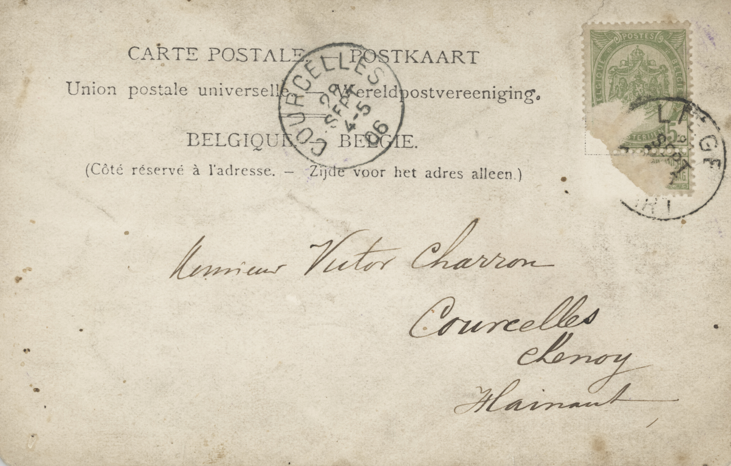 Garde civique 1906-2 – Armée Belge Belgisch Leger